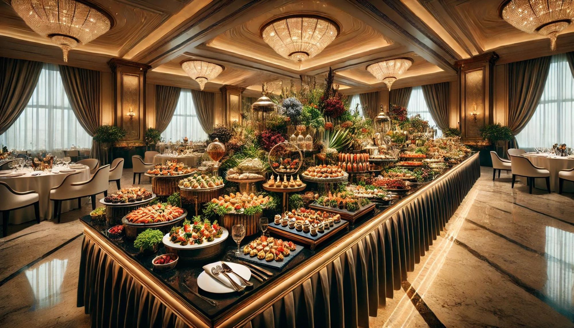 luxe buffet